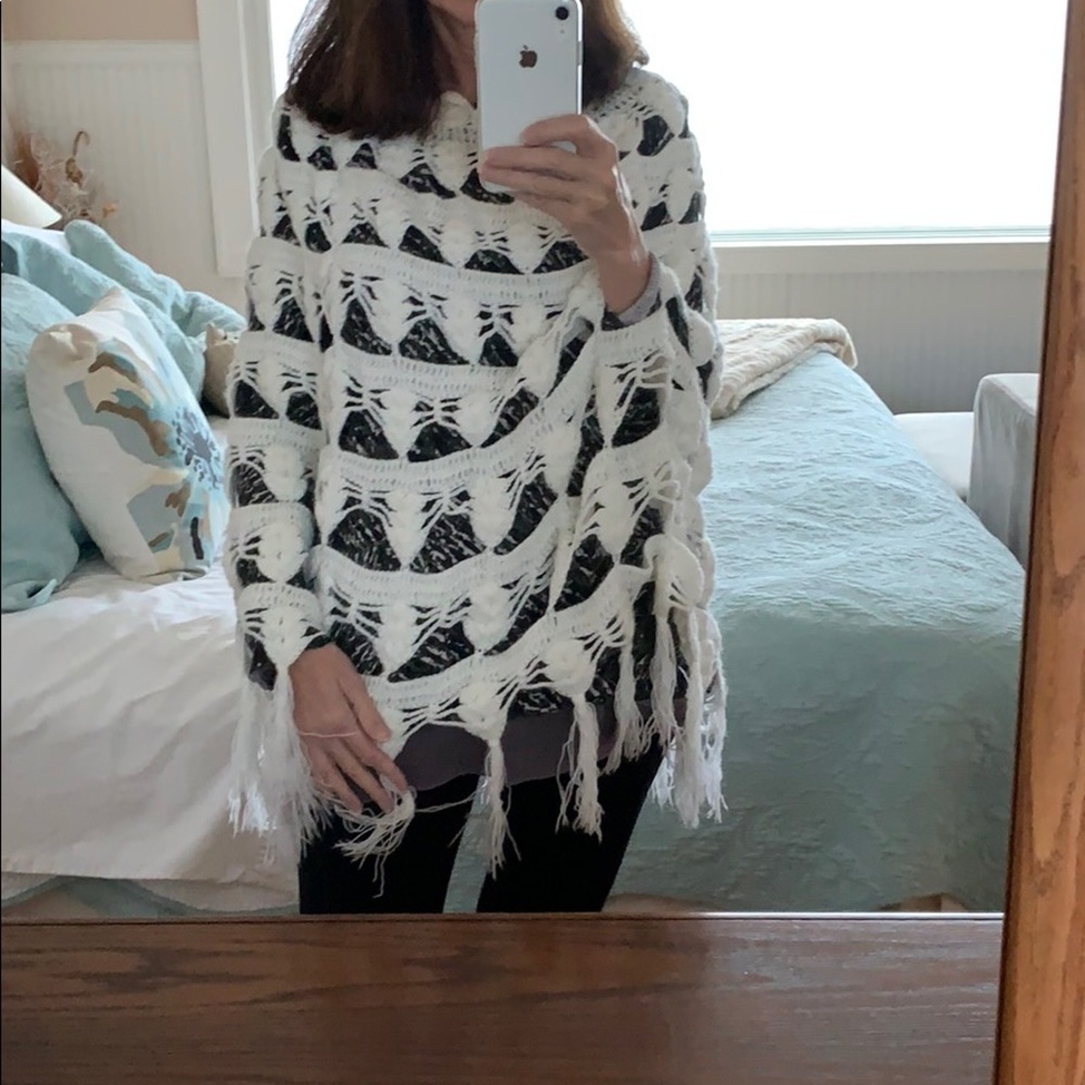 Vintage Crochet Poncho
